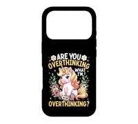 Custodia per iPhone 17 Pro Stai pensando troppo a quello che sto pensando io? Funny Unicorn