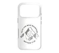 Custodia per iPhone 17 Pro Stampa fronte e retro Christian Faith Can Move Mountains