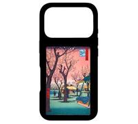 Custodia per iPhone 17 Pro Stampa su legno giapponese Sakura Cherry Blossom - Sunset Art
