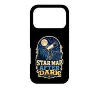 Custodia per iPhone 17 Pro Star Map After Dark Telescopio Luna