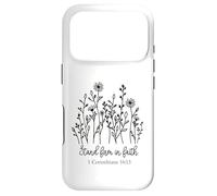 Custodia per iPhone 17 Pro stare fermi nella fede uomini cristiani donne amano Dio Gesù