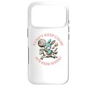 Custodia per iPhone 17 Pro State Fair Bunny Rabbit Non riesco a mantenere la calma è una settimana giusta