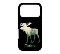 Custodia per iPhone 17 Pro State Of Maine Moose Forest Tree Hunter Wildlife