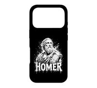 Custodia per iPhone 17 Pro Statua classica del poeta epico greco antico di Omero