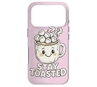 Custodia per iPhone 17 Pro Stay Toasted Cute Hot Chocolate Marshmallow Tazza Cozy W