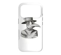Custodia per iPhone 17 Pro Steampunk Peste Pestilenza Tarocchi Vintage Horror