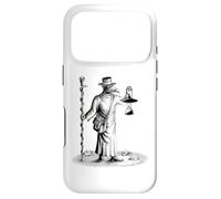 Custodia per iPhone 17 Pro Steampunk Peste Pestilenza Tarocchi Vintage Horror