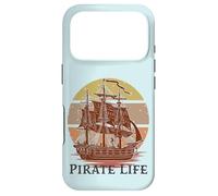 Custodia per iPhone 17 Pro Steampunk Pirata Vita Merchant Ship Parla come un giorno dei pirati