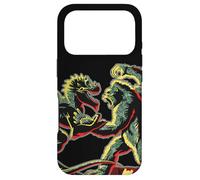 Custodia per iPhone 17 Pro Stencil Mash Geek tra King Kong Skull Island e Gaw MonsterVerse