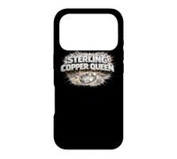 Custodia per iPhone 17 Pro Sterling Copper Queen creare gioielli con avvolgimento di