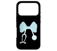 Custodia per iPhone 17 Pro Stetoscopio medico estetico con fiocco a crocchetta da infermiera carina