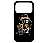 Custodia per iPhone 17 Pro Stivali western Cool Line Dance It's Line Dance Time Country