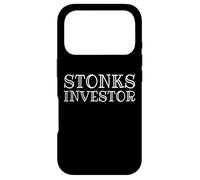 Custodia per iPhone 17 Pro Stonks Investor Professional Stock Broker Securities Trading