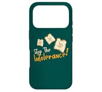 Custodia per iPhone 17 Pro Stop The Intollerance Funny Food Allergy Awareness