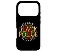 Custodia per iPhone 17 Pro Storia della polizia nera Forze dell"ordine afroamericane