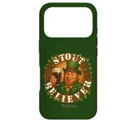 Custodia per iPhone 17 Pro Stout Believer Leprechaun con una pinta di Stout
