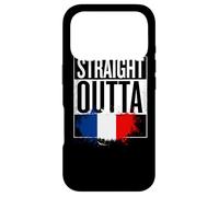 Custodia per iPhone 17 Pro Straight Outta Bastille Day Francia bandiera divertente francese