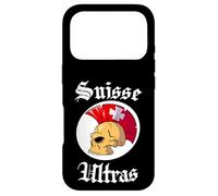 Custodia per iPhone 17 Pro Suisse Ultras Mohawk Skull Swiss Sport Supporter Switzerland