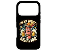 Custodia per iPhone 17 Pro Sul mio comportamento Wurst Salsiccia Bere Bratwurst Oktoberfest