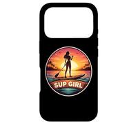 Custodia per iPhone 17 Pro SUP Girl Woman Standup Paddleboard Stand Up Paddle Cute