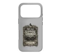 Custodia per iPhone 17 Pro Supponiamo che cosa vogliono supporre la tipografia retrò audace