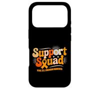 Custodia per iPhone 17 Pro Support Squad, nastro retrò per la consapevolezza del carcinoma renale