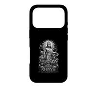 Custodia per iPhone 17 Pro Surya Sun Dio Hindu Vedic Solar Deity Chariot Power