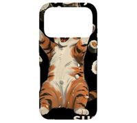 Custodia per iPhone 17 Pro Sushi Cat giapponese Kawaii - Tokyo Food Humor Art
