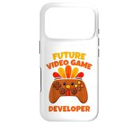Custodia per iPhone 17 Pro Sviluppatore di videogiochi Future Thanksgiving Gaming Fun Boy Kid
