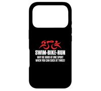 Custodia per iPhone 17 Pro SWIM BIKE RUN Triatleta-Perché essere bravi in uno sport? Triathlon