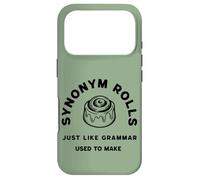 Custodia per iPhone 17 Pro Synonym Rolls, Just Like Grammar Used to Make. Funny Dad