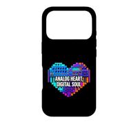 Custodia per iPhone 17 Pro Synth Music Producer Analog Heart Digital Soul