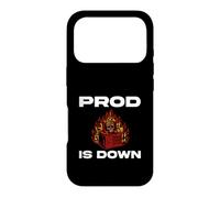 Custodia per iPhone 17 Pro SysAdmin Prod Is Down Server On Fire DevOps Tech Humor