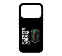 Custodia per iPhone 17 Pro SysAdmin Programmer My Code Runs Your Server