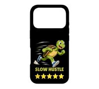 Custodia per iPhone 17 Pro Tartaruga in esecuzione Slow Hustle 5 stelle