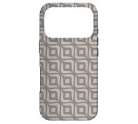 Custodia per iPhone 17 Pro Taupe Mocha Waves Gray Loops Elegance Neutral Pattern