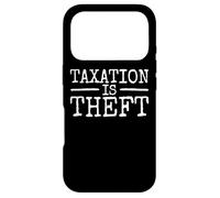Custodia per iPhone 17 Pro Taxation Is Theft Le Tasse Sono Una Rapina Capitalismo