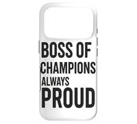 Custodia per iPhone 17 Pro Tazza Boss Of Champions, Sempre Orgoglioso Della Leadership