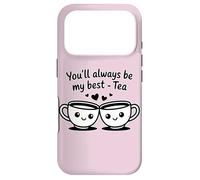 Custodia per iPhone 17 Pro Tazze da tè con scritta "You'll Always Be My Best"