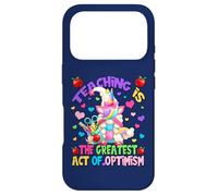 Custodia per iPhone 17 Pro Teacher Unicorn Mom Teaching Is Greatest Act Of Optimism
