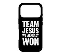 Custodia per iPhone 17 Pro Team Jesus abbiamo già vinto