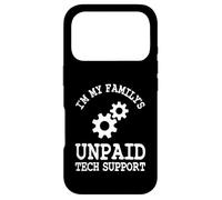 Custodia per iPhone 17 Pro Tech Sono l'ingegnere del software di supporto tecnico non retribuito della mia famiglia
