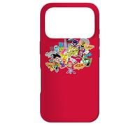 Custodia per iPhone 17 Pro Teen Titans Go! Pizza War!