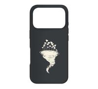 Custodia per iPhone 17 Pro Tempesta con cuori d'amore