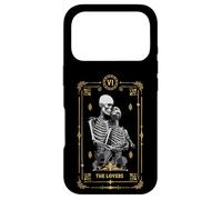 Custodia per iPhone 17 Pro Teschio di astrologia occulta della carta dei tarocchi degli amanti