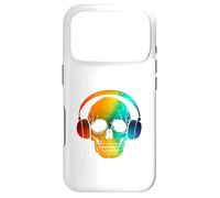 Custodia per iPhone 17 Pro Teschio DJ disc Jockey