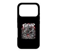 Custodia per iPhone 17 Pro Tesoro del tesoro delle rune vichinghe del drago norreno Fafnir