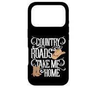 Custodia per iPhone 17 Pro Testo della canzone di Country Roads Take Me Home Cute