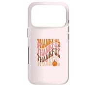 Custodia per iPhone 17 Pro Thankful Love Fall Thanksgiving Retro Aesthetic