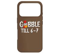Custodia per iPhone 17 Pro Thanksgiving 67 Turkey Gobble Till 6-7 Gobble Til You Wobble